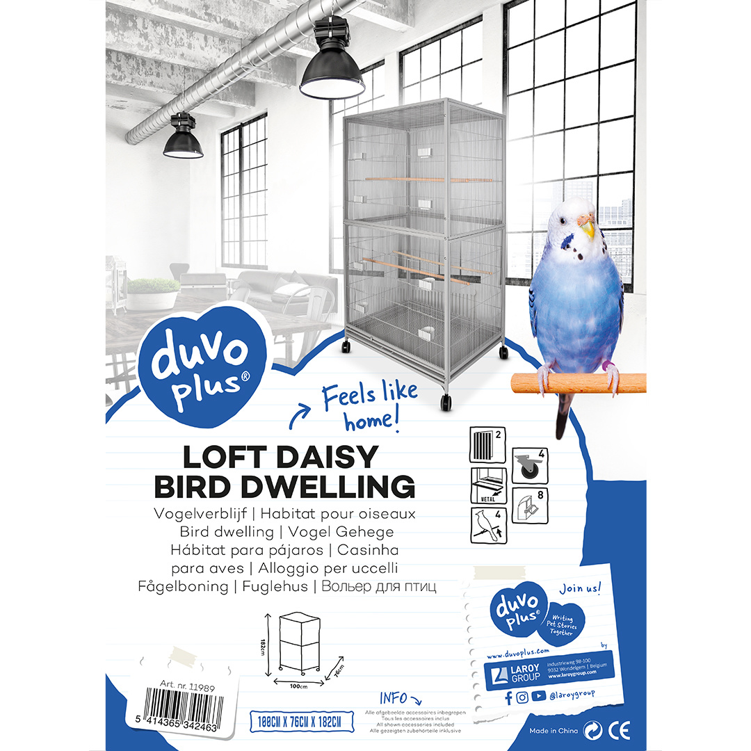 Voliere Loft Daisy - Afbeelding 2