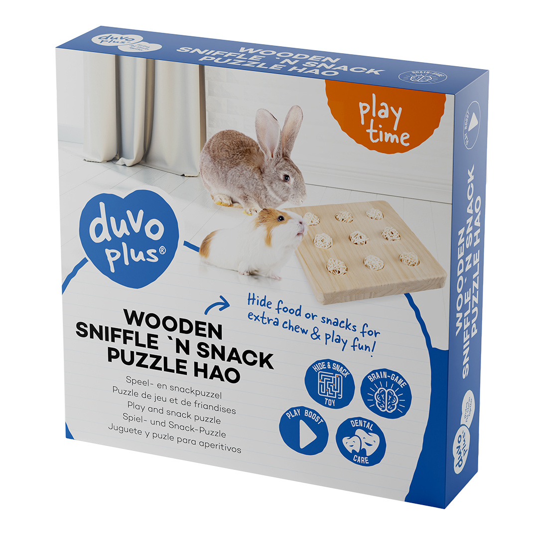 Houten Sniffle 'n Snack Puzzle Hao - Afbeelding 2