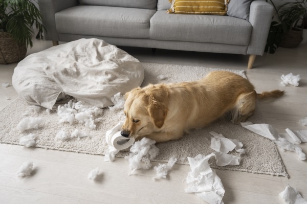 Hoe houd ik mijn hond bezig als ik niet thuis ben?