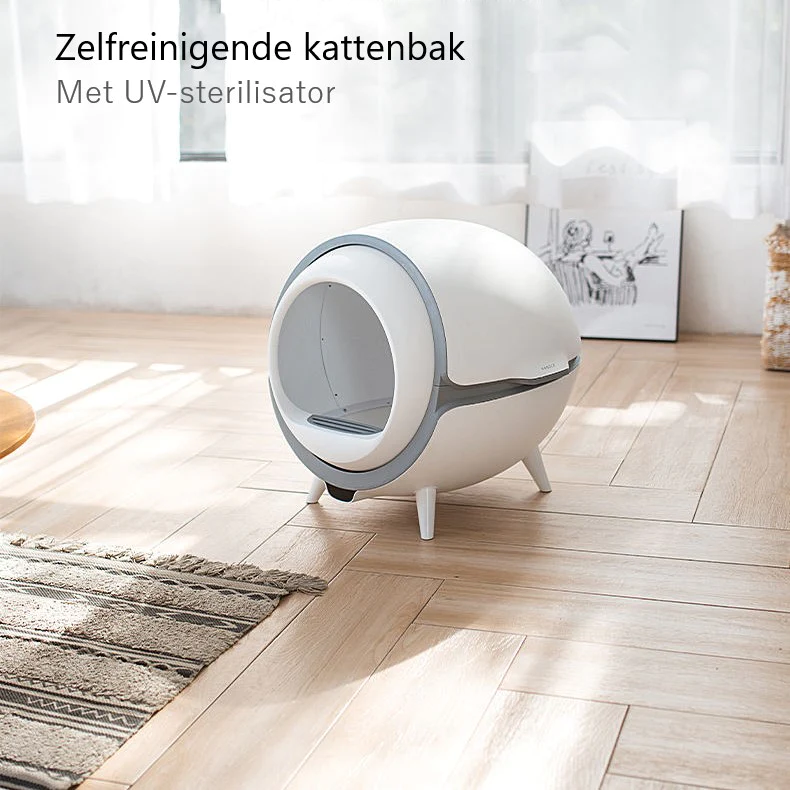 Hoe werkt automatische kattenbak?