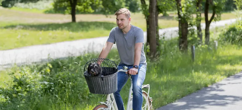 Welke Hondenfietsmand past op een elektrische fiets?