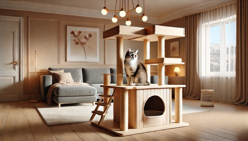 Design krabpalen: stijlvolle opties voor moderne interieurs