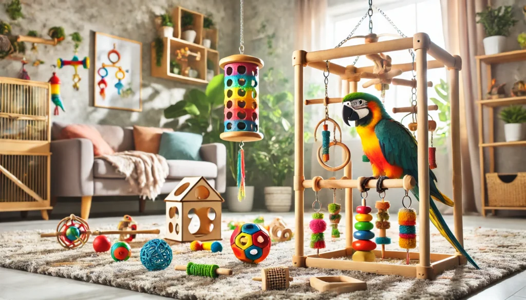 Waarom Vogel Speelgoed Essentieel is voor de Gezondheid van je Vogel