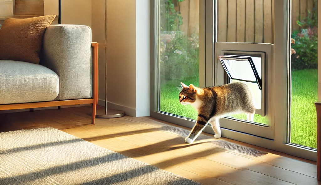 Voordelen van een kattenluik met microchip