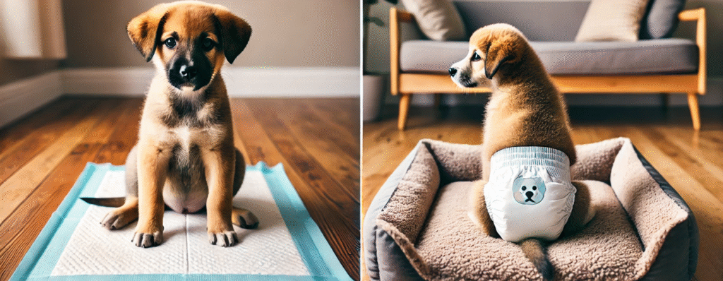 Puppy pads versus hondenluiers: Wat is de beste oplossing?