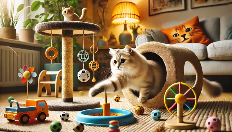 Waarom is kattenspeelgoed essentieel voor de gezondheid van je kat?