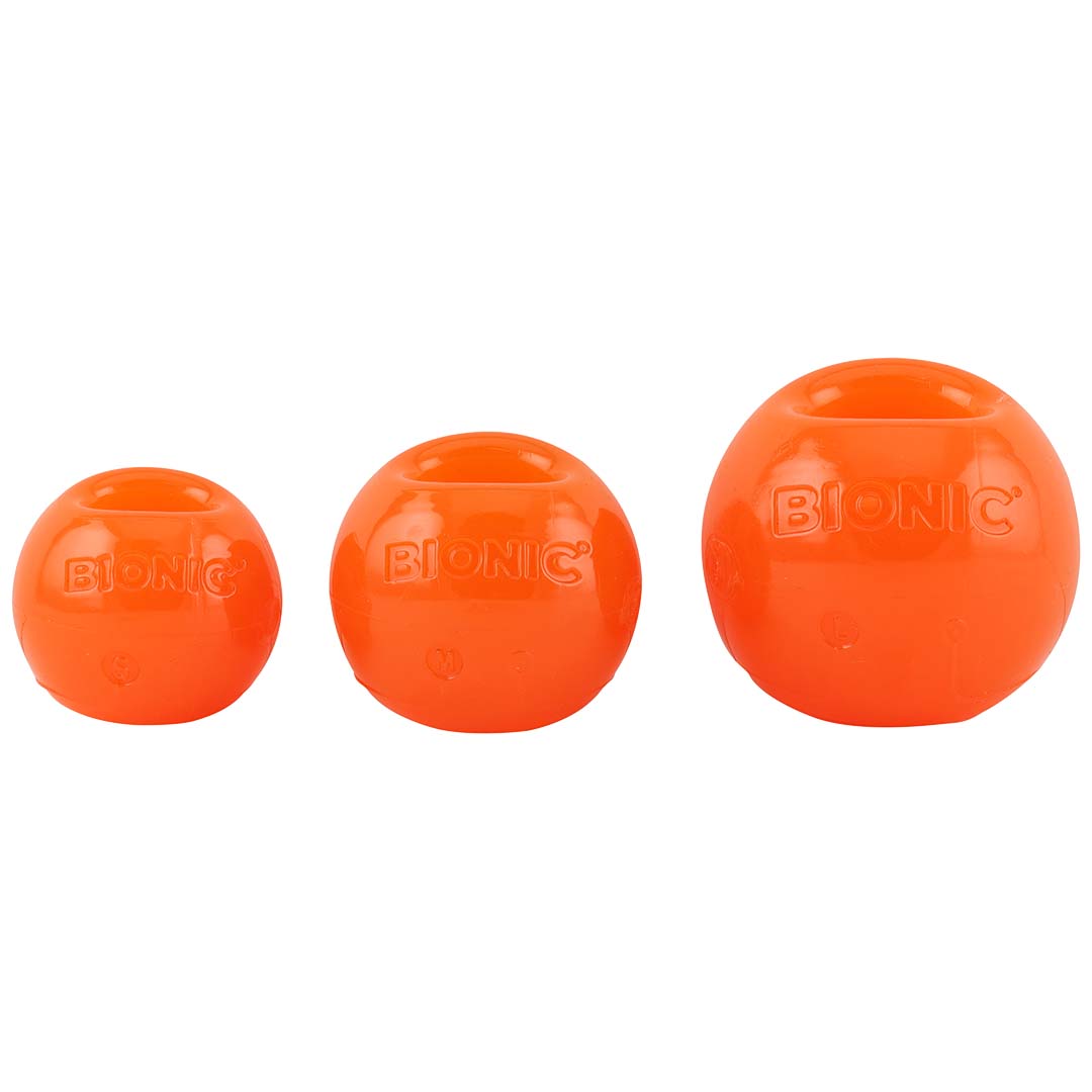 BIONIC Bal L - 8cm oranje - Afbeelding 2