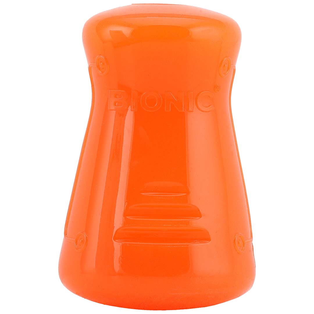BIONIC voederspeeltje Treat Shaker 7x7x10cm oranje - Afbeelding 2