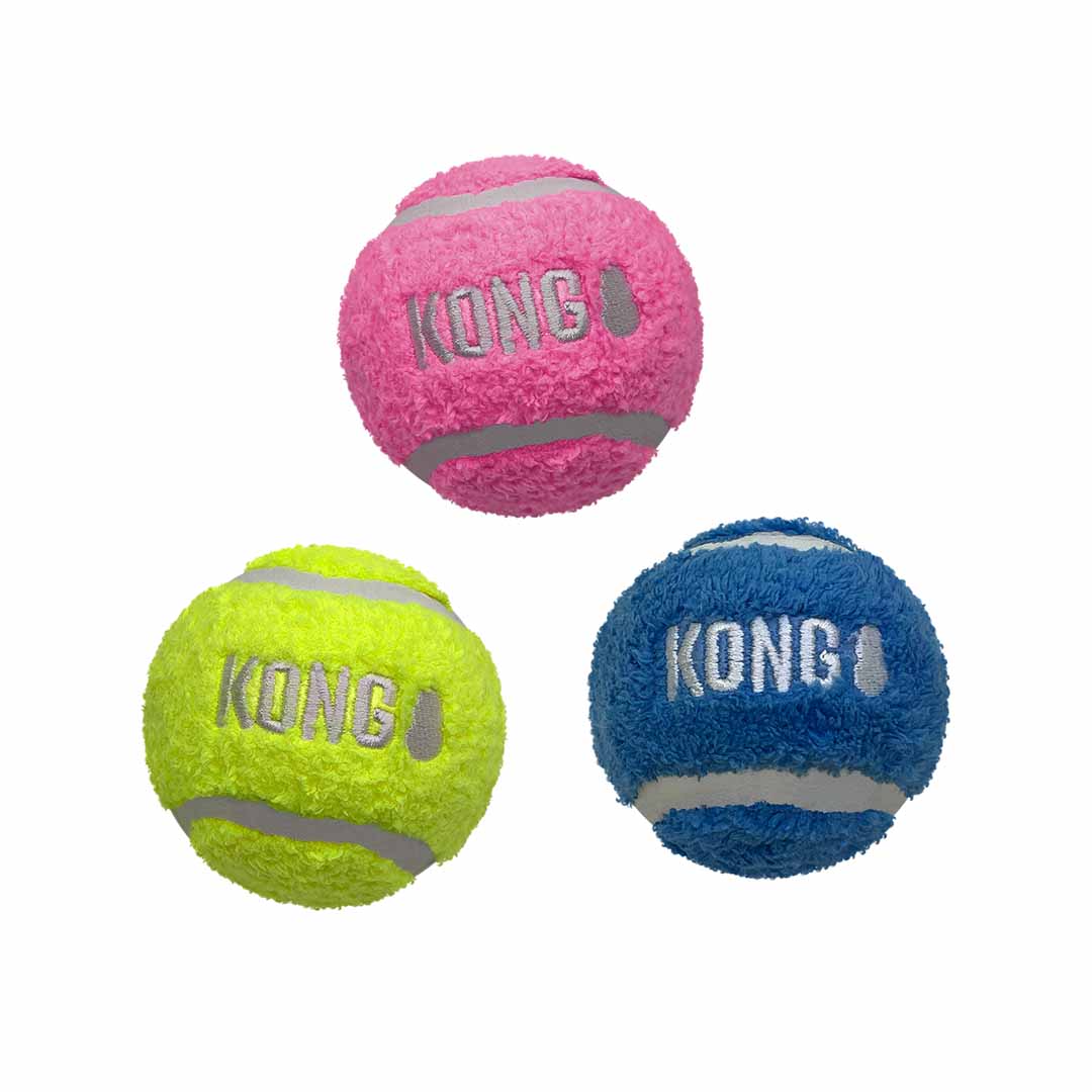 KONG Sport Softies Ball M-6x6x6cm gemengde kleuren