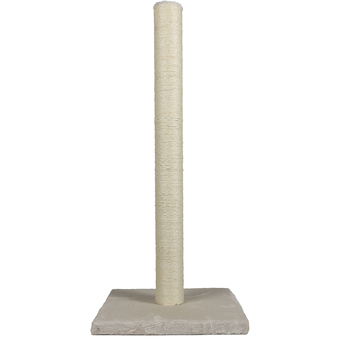 Krabpaal classic high post 40x40x90cm gebroken wit