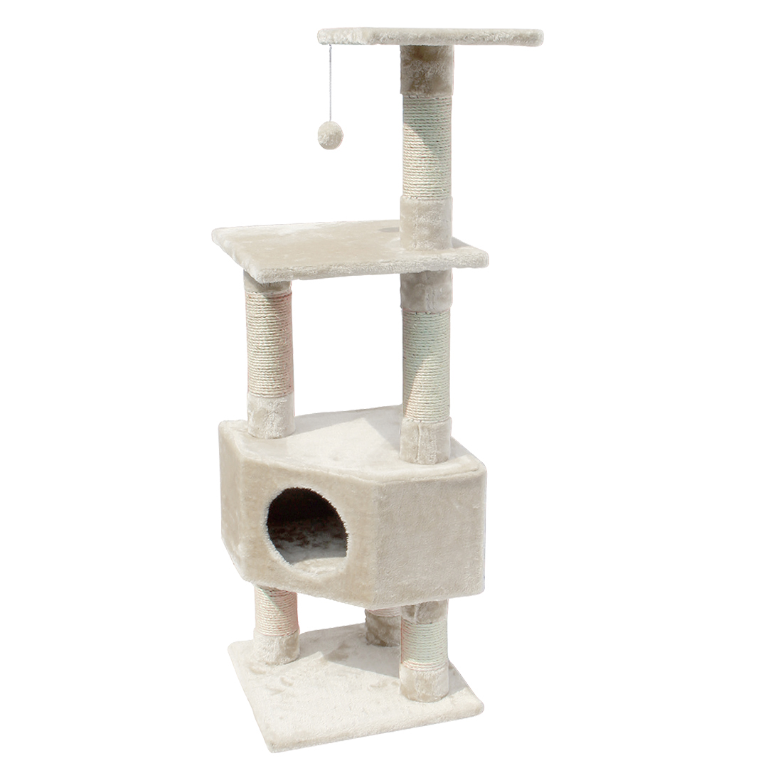 Krabpaal classictree loonaa 40x40x135cm crème