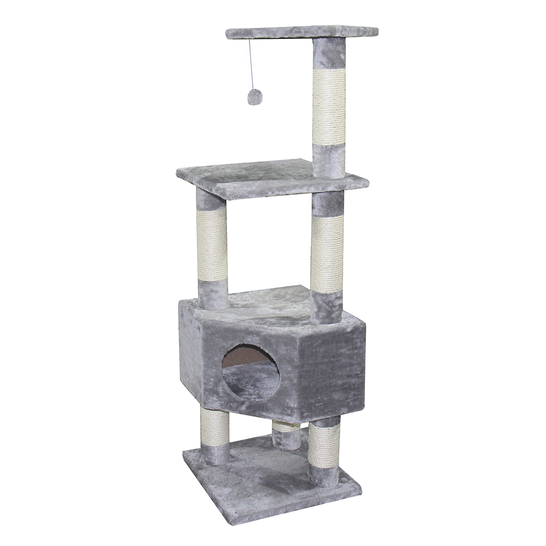 Krabpaal classictree loonaa 40x40x135cm grijs