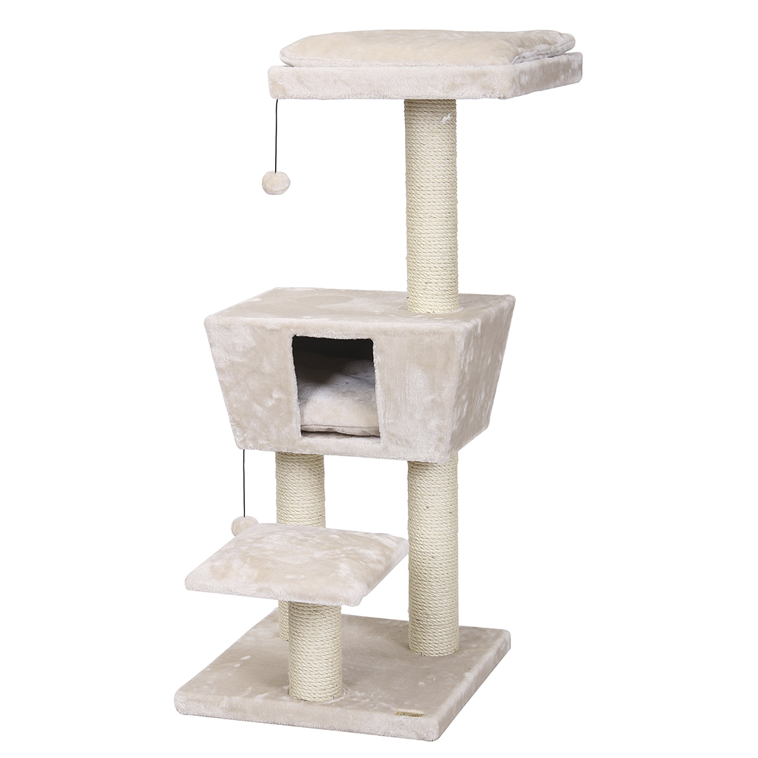 Krabpaal Trend New Jersey 48x48x114cm crème