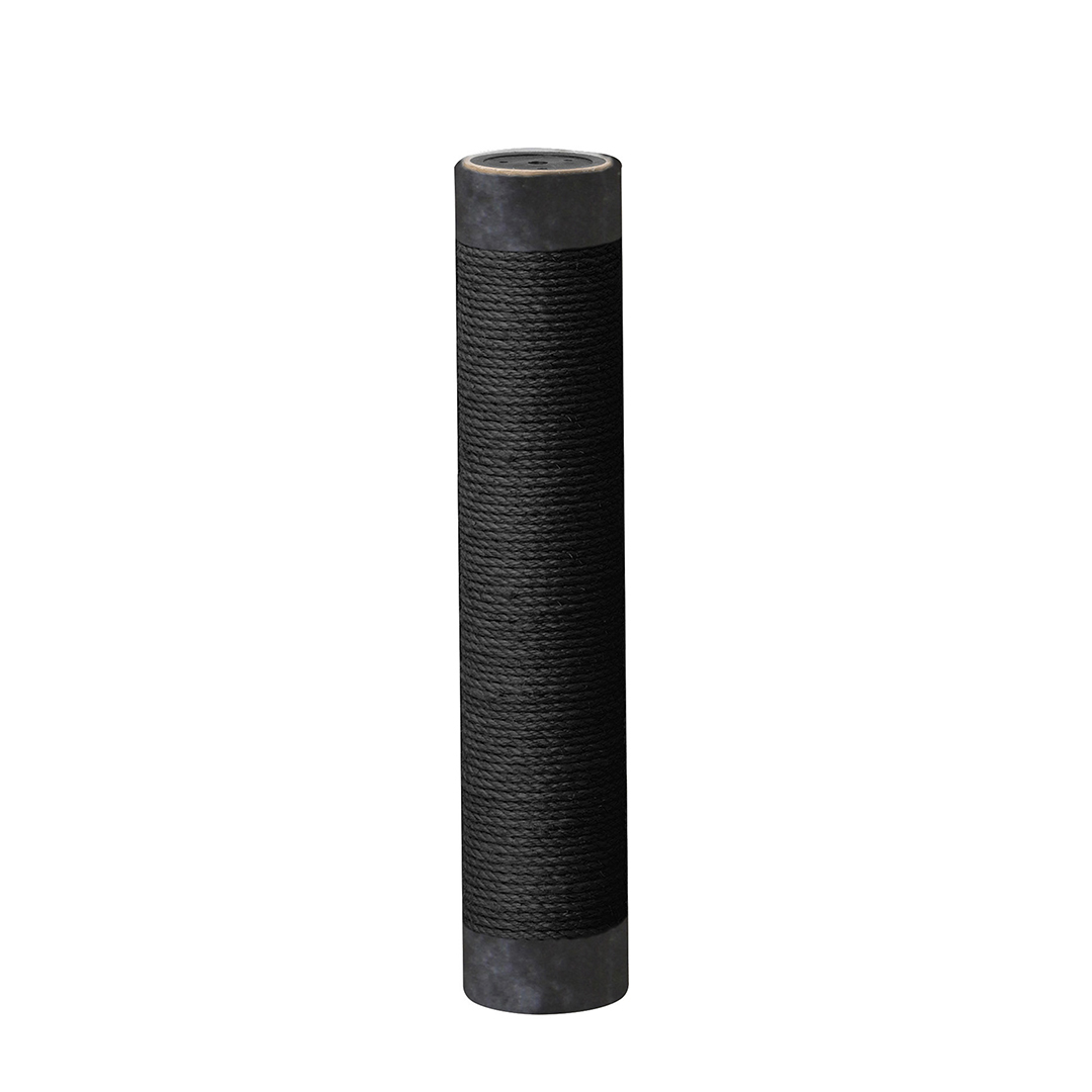 Reserve Stam sisal/pluche M8 Ø120mm/60cm/Ø5mm sisal zwart