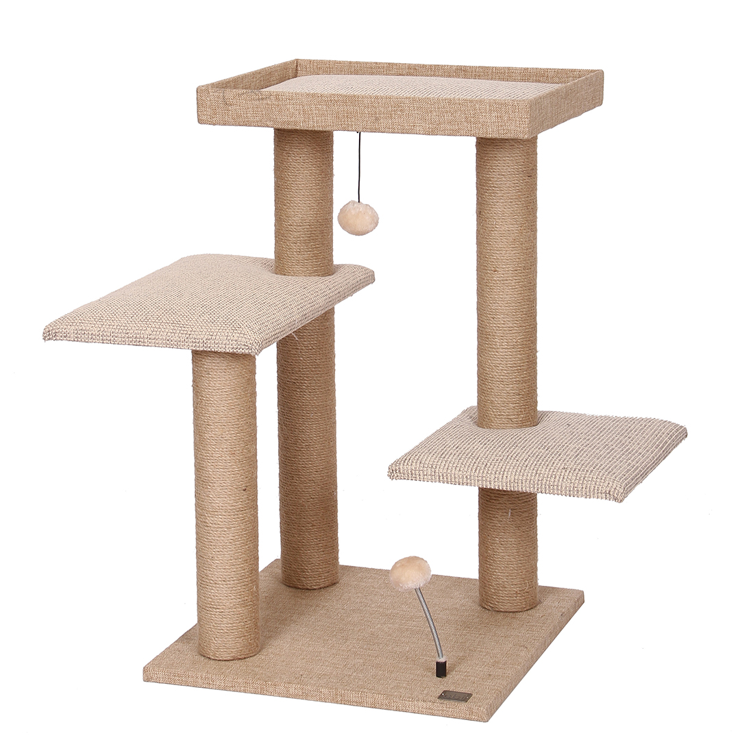 Krabpaal Trend Pine 50x50x80,5cm roze