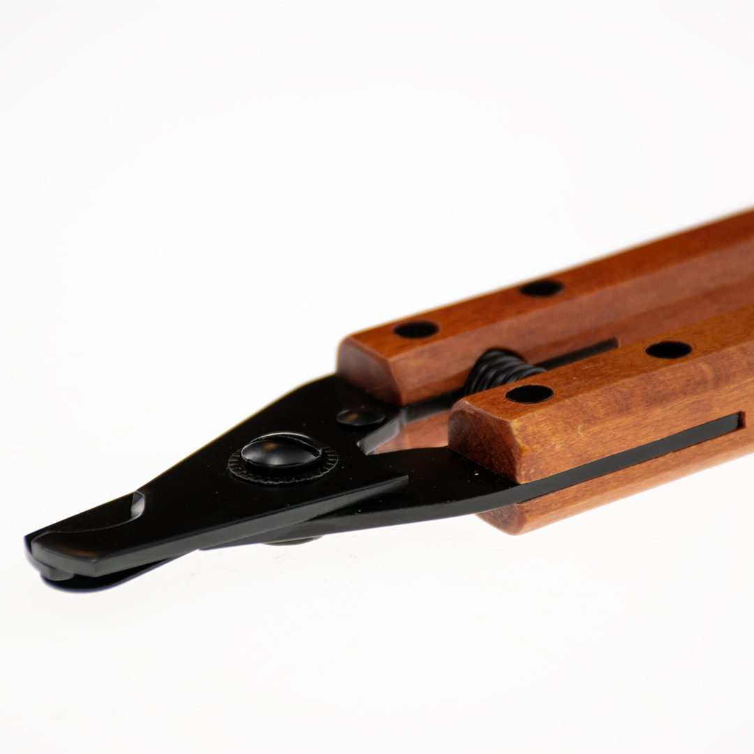 Japandi Nagelknipper L - 15,5x4x2cm bruin - Afbeelding 2