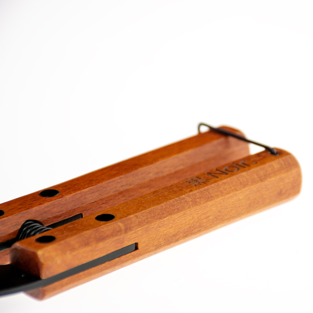 Japandi Nagelknipper L - 15,5x4x2cm bruin - Afbeelding 3