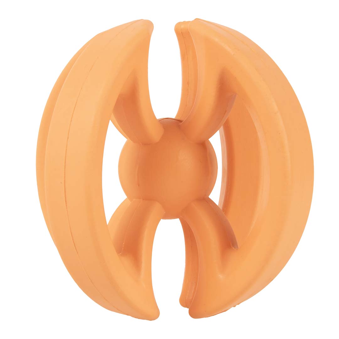 Trekspeeltje Tug tumble 11.5x10x9cm oranje