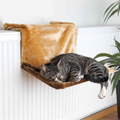 Trixie Radiator-Hangmat Pluche Wolwit 45X31X24 cm - Afbeelding 3