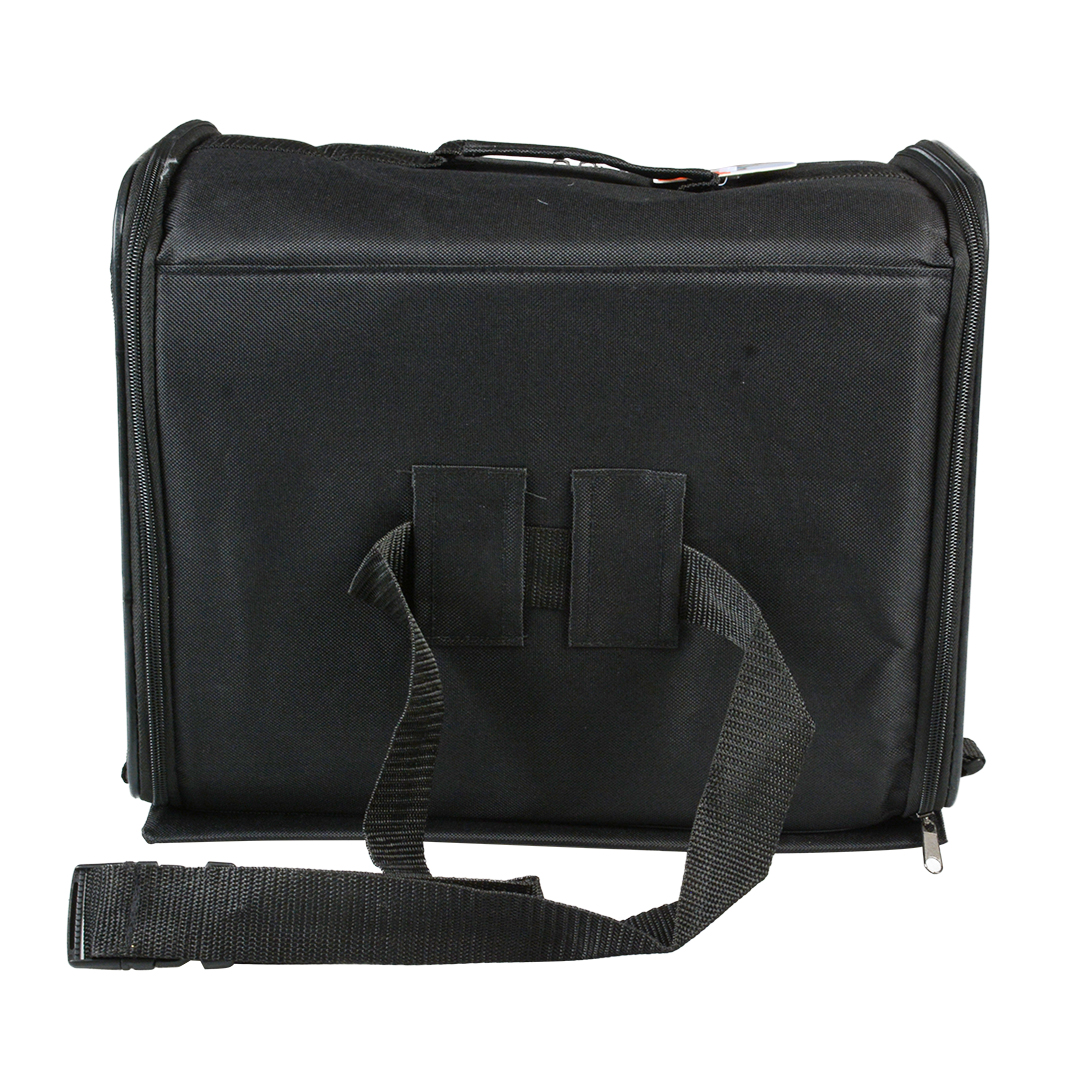Fietstas voor bagagedrager 36x28x30cm - max. 7kg zwart - Afbeelding 3