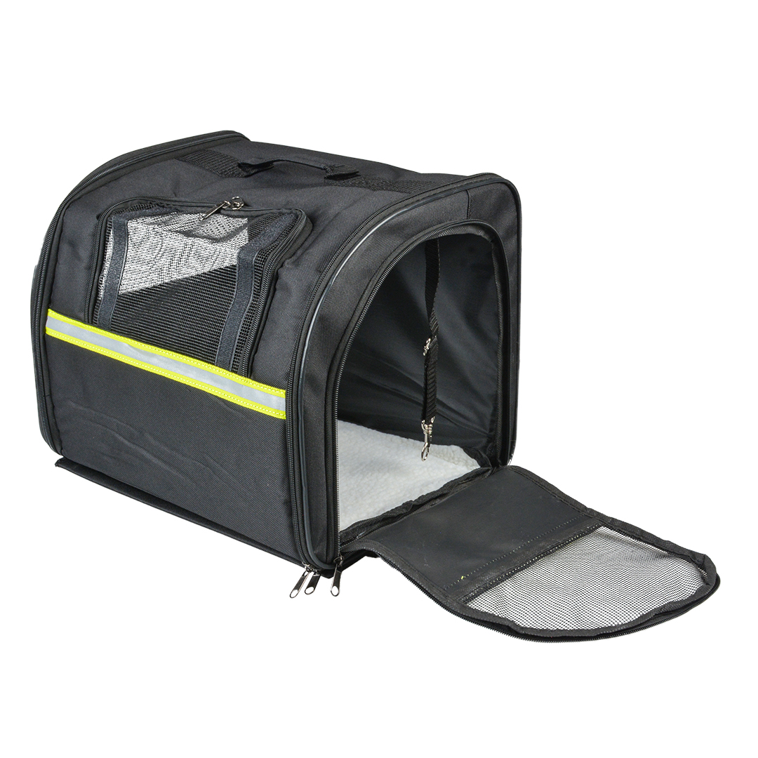Fietstas voor bagagedrager 36x28x30cm - max. 7kg zwart - Afbeelding 4