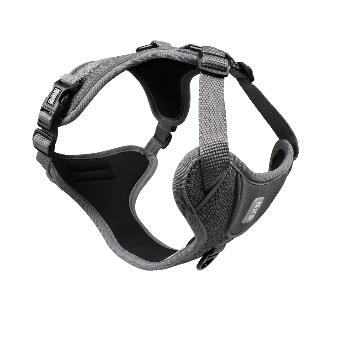 Ultimate Fit No-Pull harnas Safety M - 40-49cm - 49-65cm silver reflective