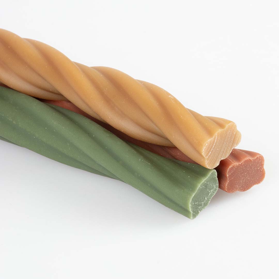 Garden Bites dental twisters XL-25cm-3st meerkleurig - Afbeelding 3