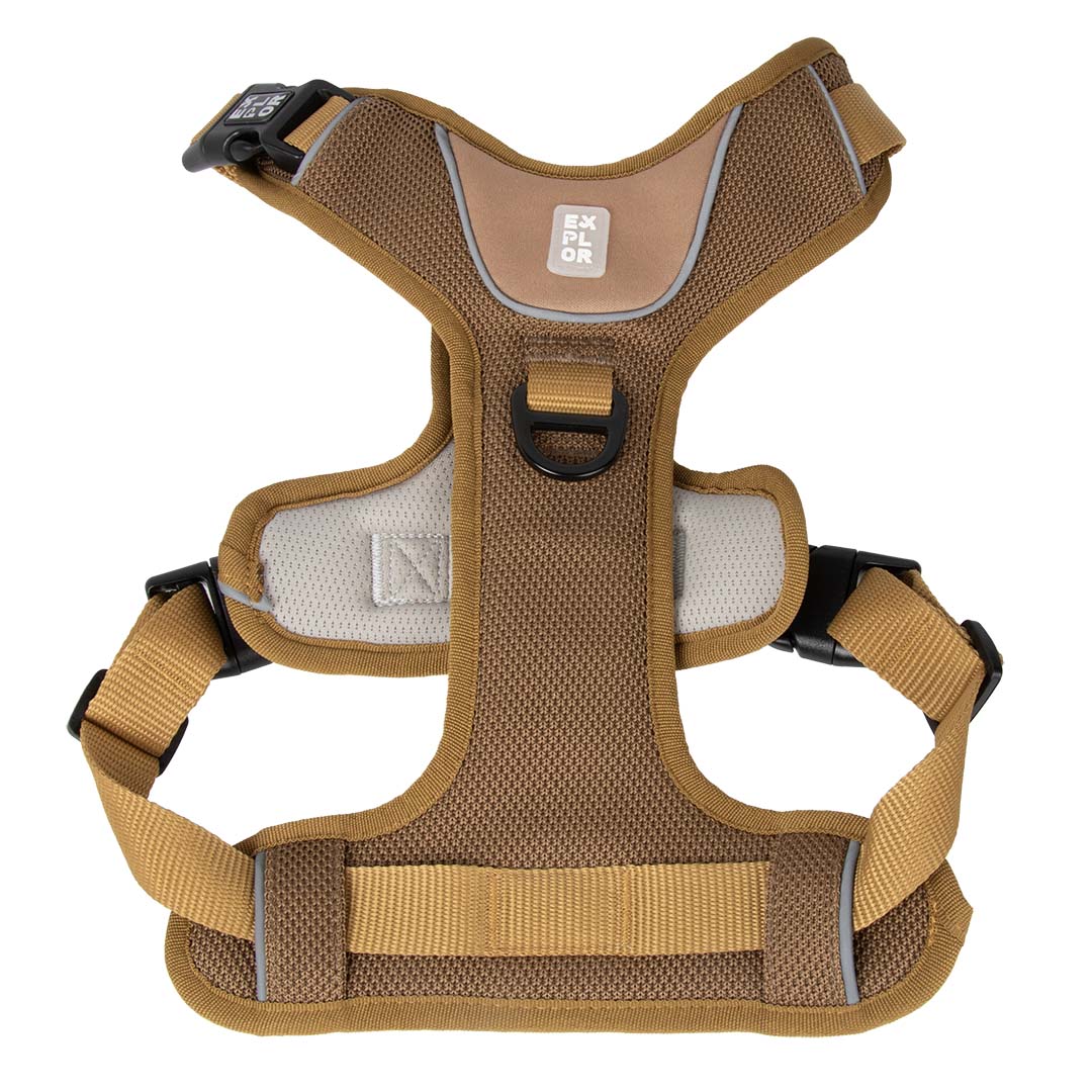 Ultimate Fit No-Pull harnas Classic XS-28-37cm-32-43cm honey gold - Afbeelding 7