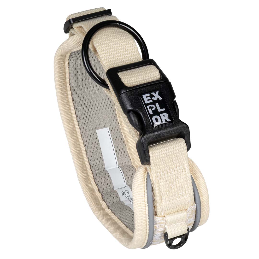 Ultimate Fit Control halsband Fashion XS-30-33cm antique white - Afbeelding 3