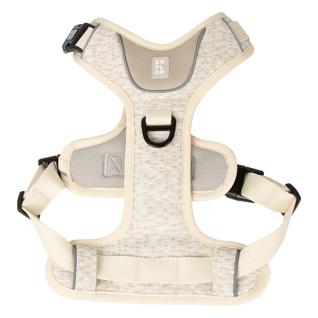 Ultimate Fit No-Pull harnas Fashion XS-28-37cm-32-43cm antique white - Afbeelding 7