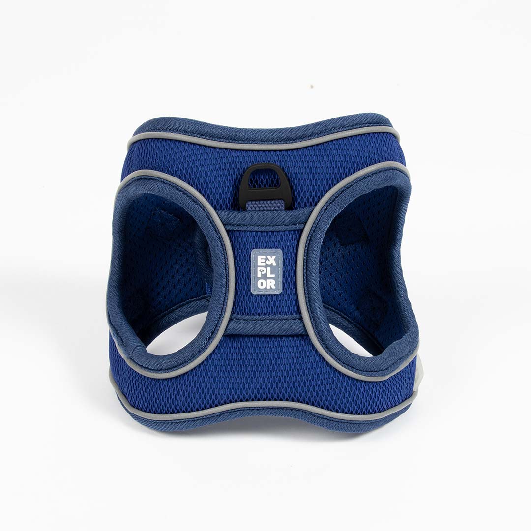 Ultimate fit kleine hond harnas XXXS - 26-30cm blauw - Afbeelding 6