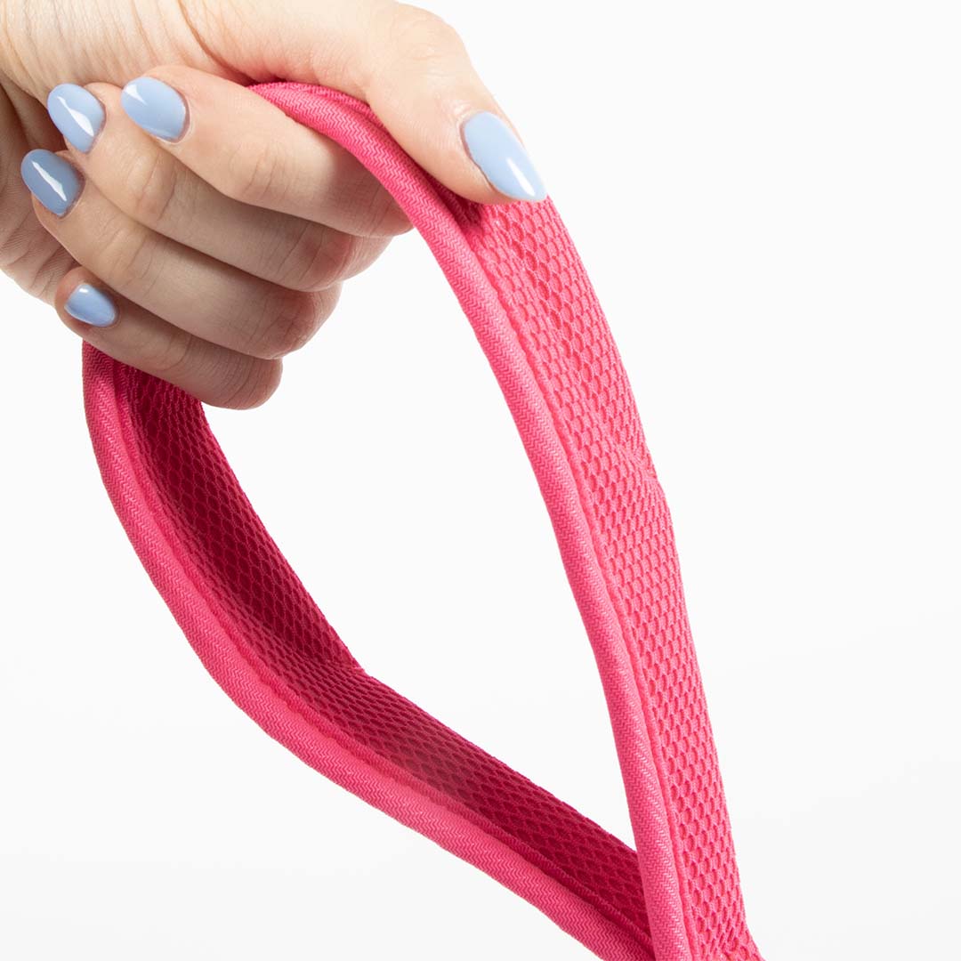 Ultimate fit kleine hond leiband 160cm - 12mm roze - Afbeelding 4