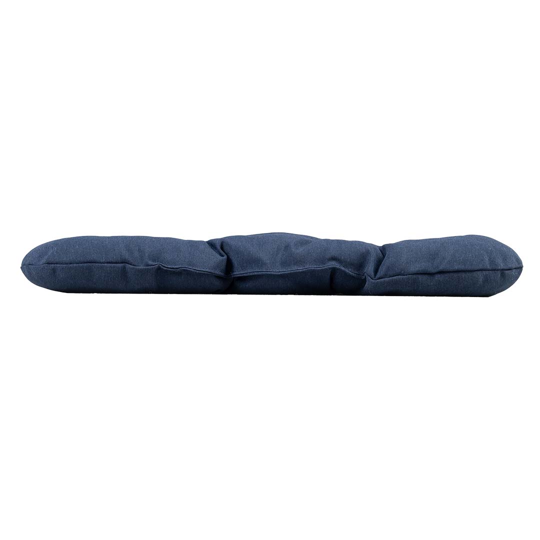 Ovaal kussen Cozmo XS-50x35x10cm donkerblauw - Afbeelding 2