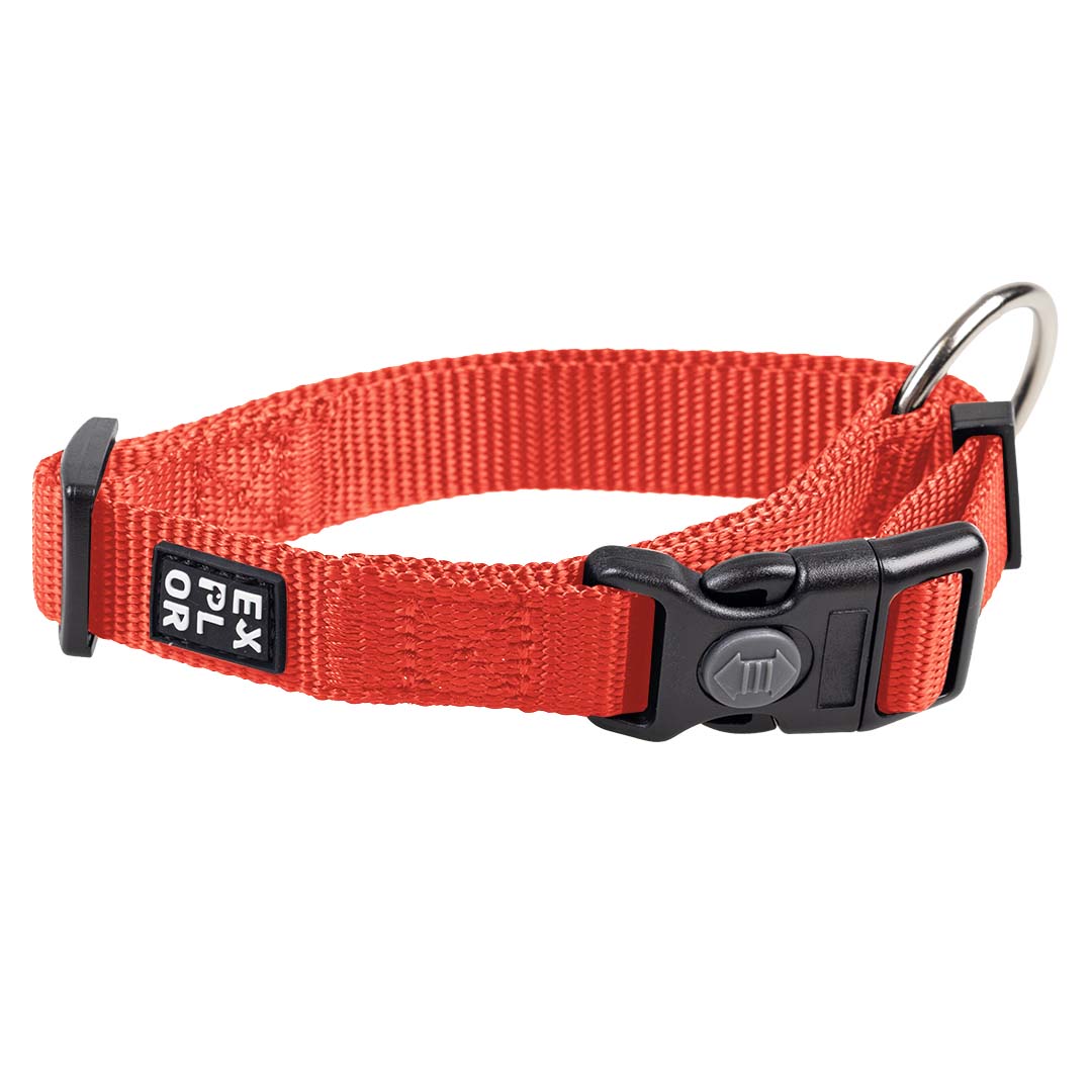 Halsband Classic XS-15-25cm/10mm rood