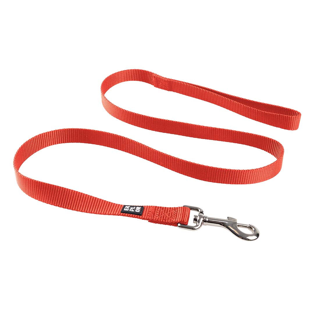 Leiband Classic L/XL-120cm/25mm rood