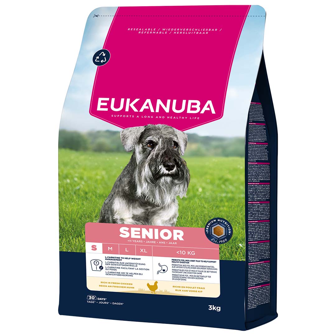 Euk dog senior small breed chicken 3kg