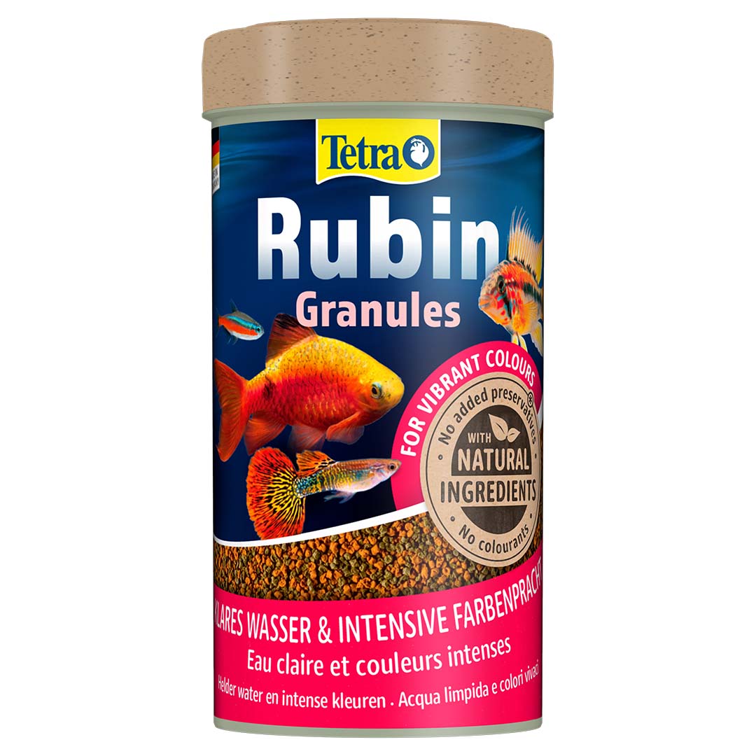 Tetra Rubin granulaat 250ML - 6x6x11,7cm