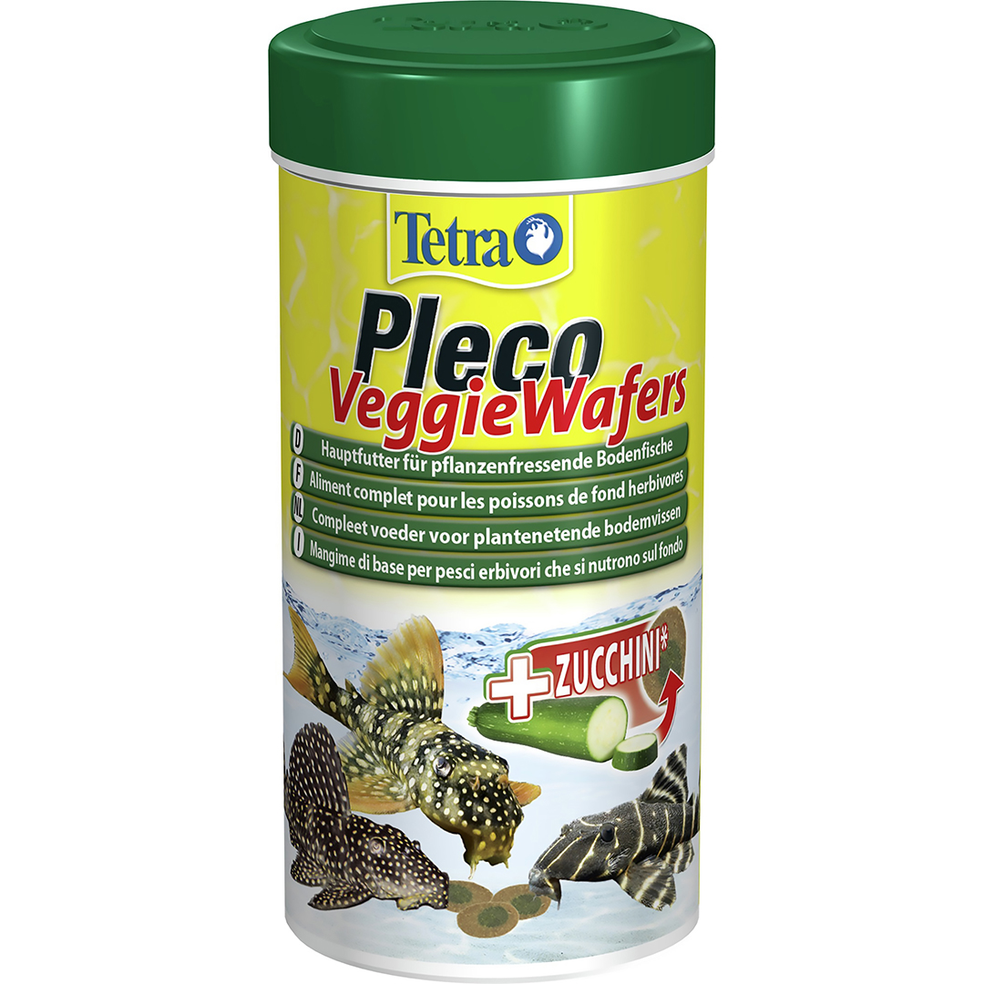 Tetra Pleco veggie wafers 250ML - 6x6x11,7cm