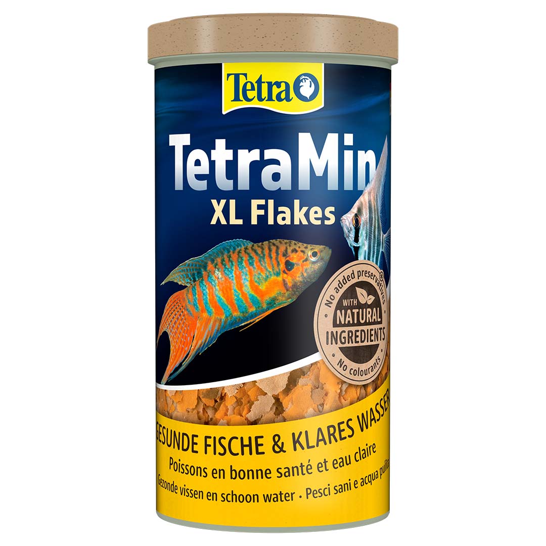 Tetra Min xl vlokken 1L - 9x9x18cm