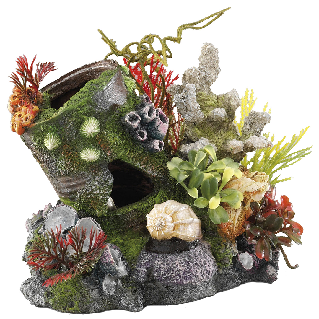 Tin /with airstone 17x13,7x15CM