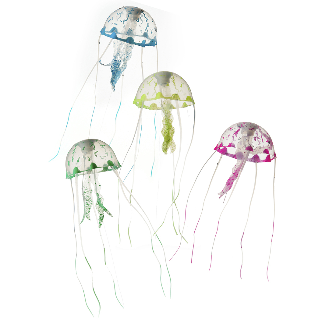 Jellyfish /Color Mix S - 6x6x18CM