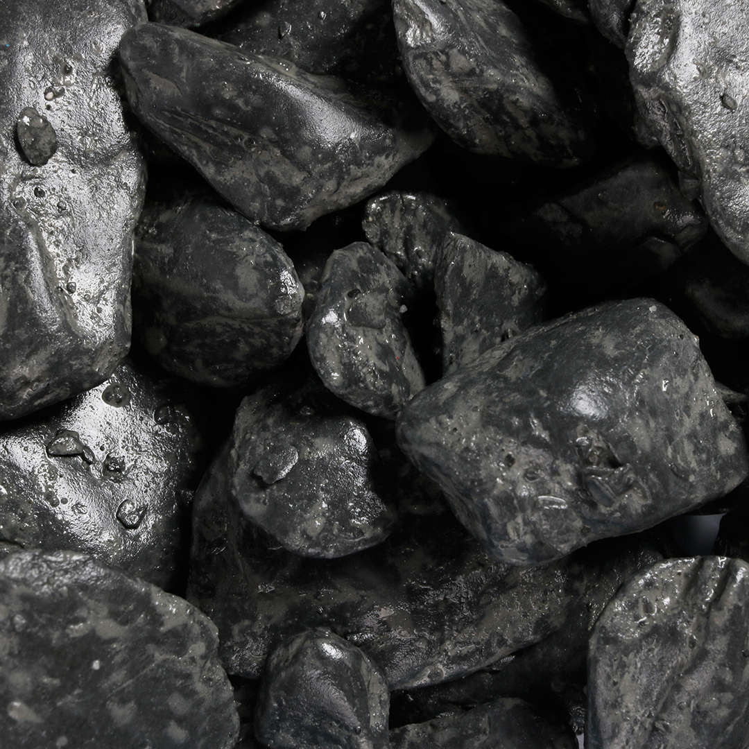 Aquariumgrind Pebbles black 2kg