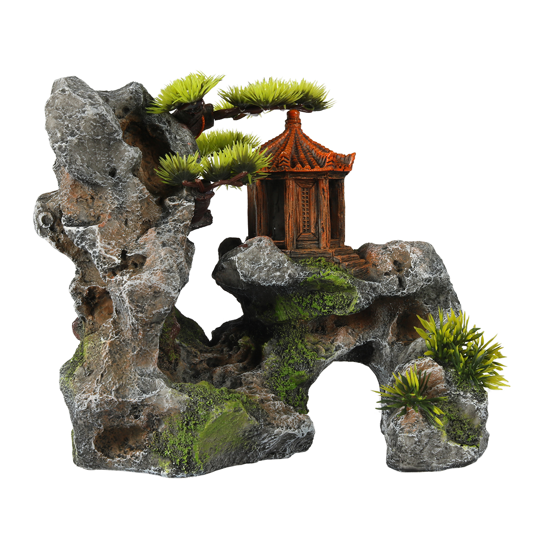 Heiligdom op berg 23,7x13x19,5CM