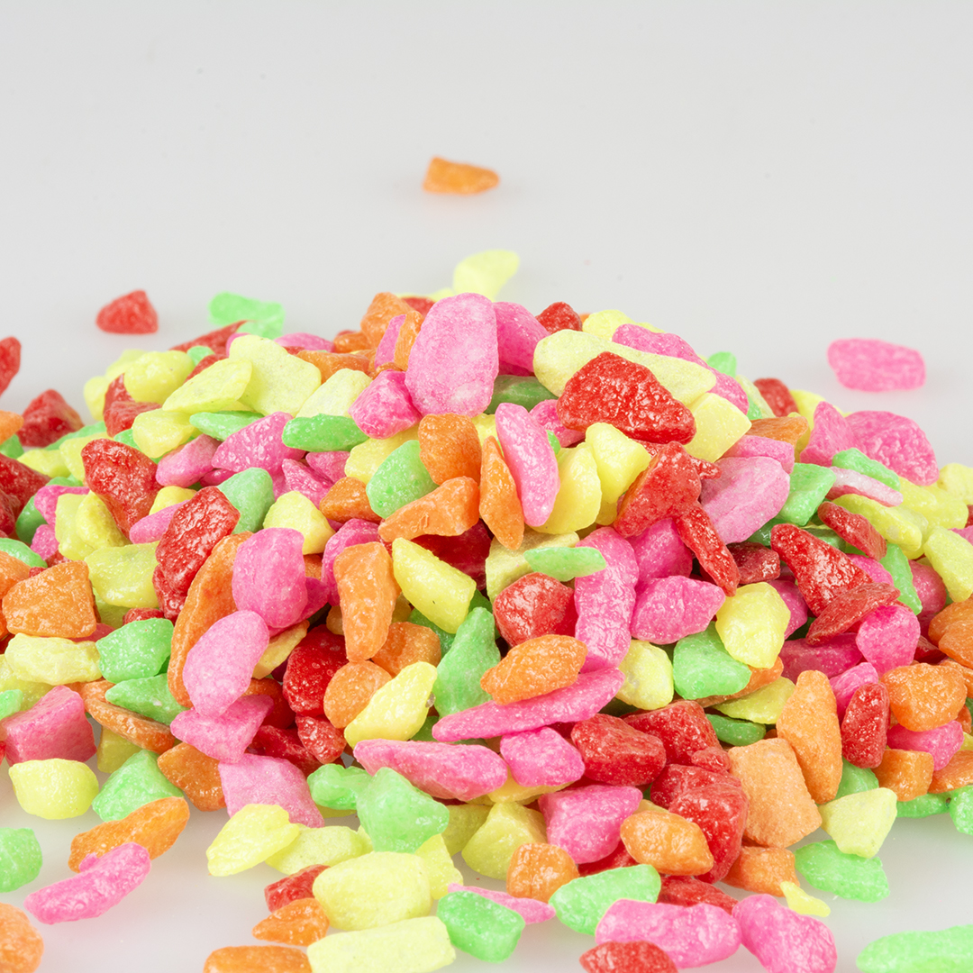 Mix neon aquariumgrind 6-9mm/2kg meerkleurig - Afbeelding 3