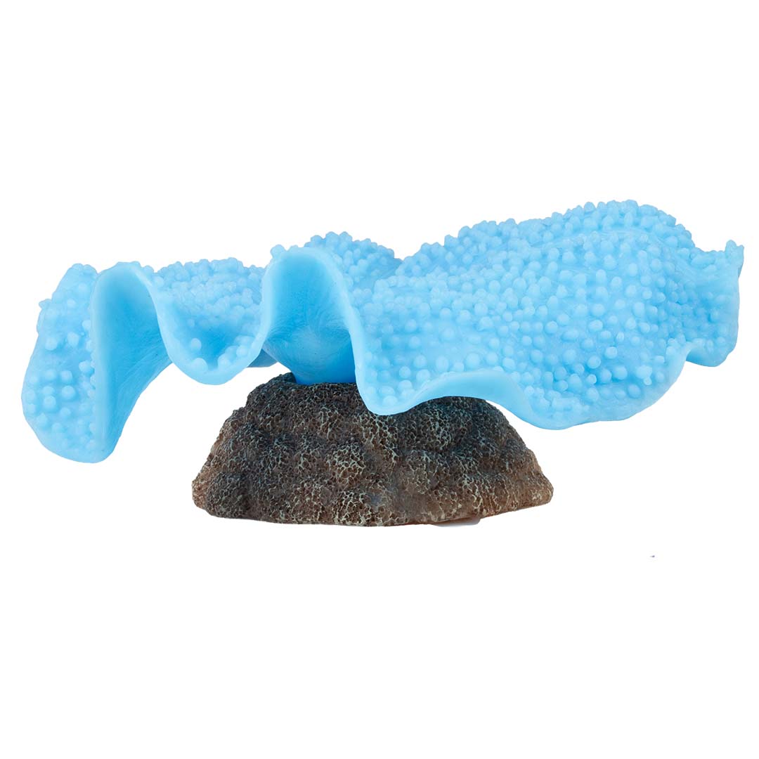 Kunstplant anemoon tapijt 18x16x5cm blauw - Afbeelding 5