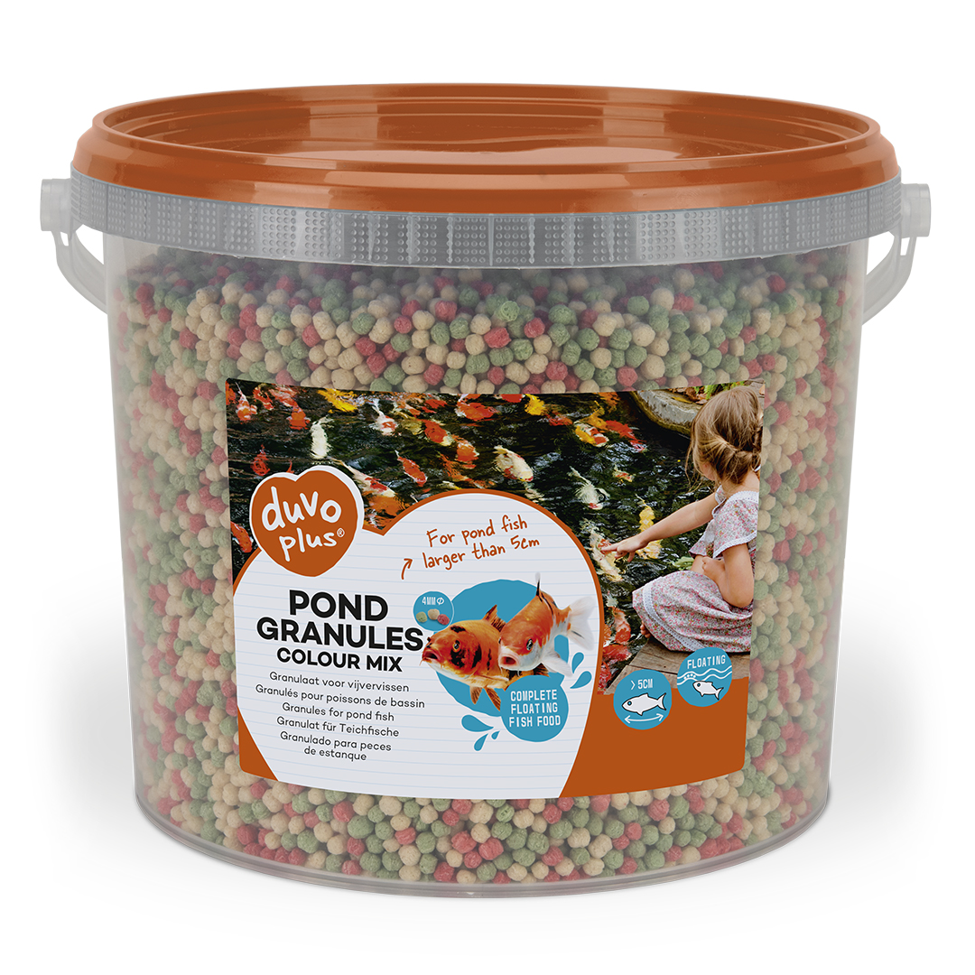 Vijverkorrels kleurmix 5l - 4mm