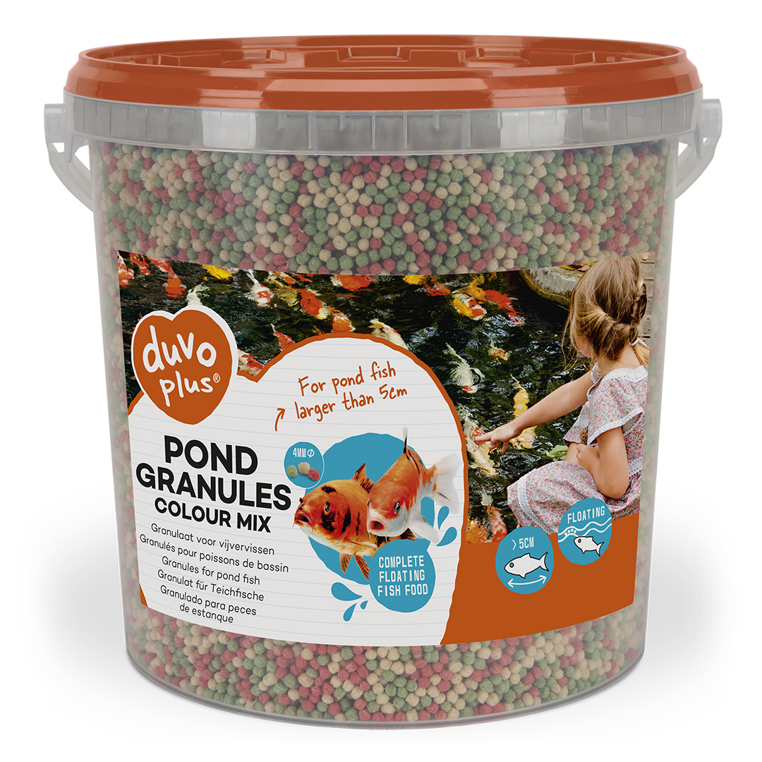 Vijverkorrels kleurmix 10l - 4mm