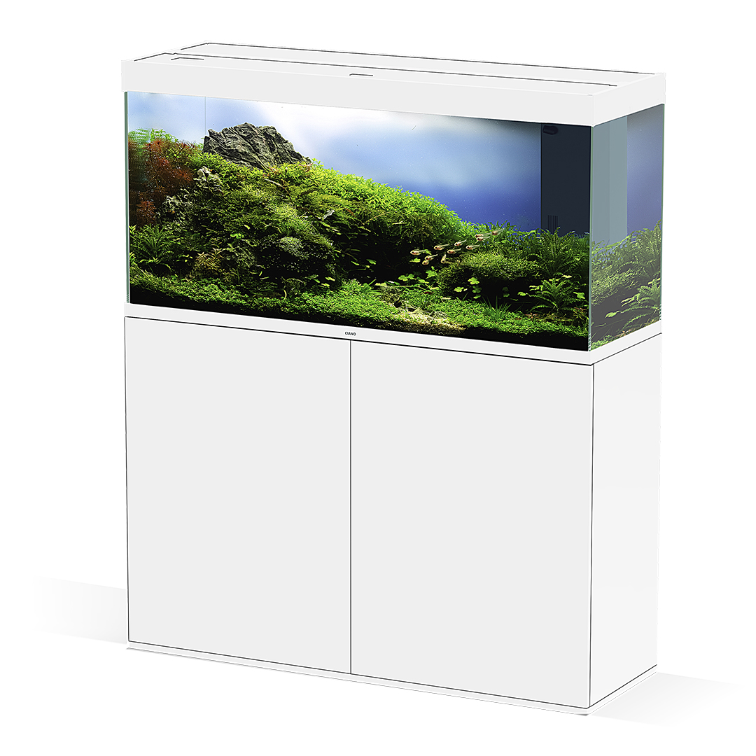 Ciano Aquarium emotions nature pro 120 NEW 121,2x40,2x61cm wit - Afbeelding 2