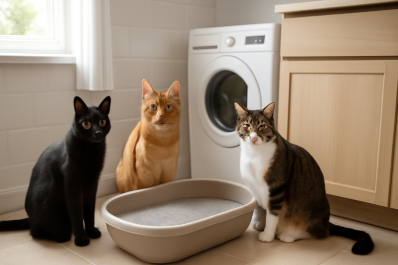 Kattenbakvulling voor meerdere katten: welke soort houdt geuren het beste tegen?