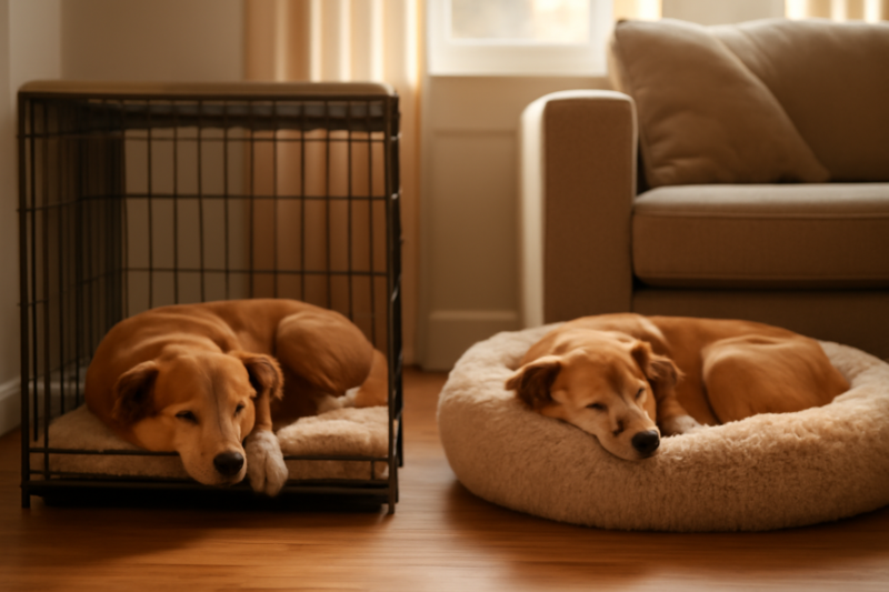 Hondenmand of bench: wat is beter voor jouw hond en situatie?